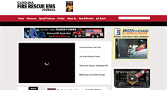Desktop Screenshot of carolinafirejournal.com